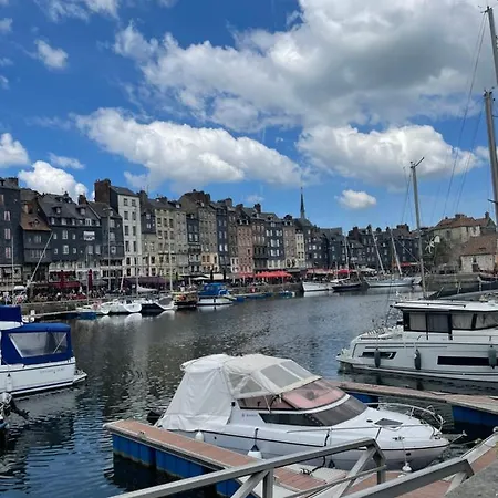 Apartamento Le Voilier. Honfleur T2 Dans Résidence Avec Piscine Équemauville