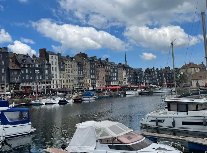 Apartament Le Voilier. Honfleur T2 Dans Avec Piscine Équemauville